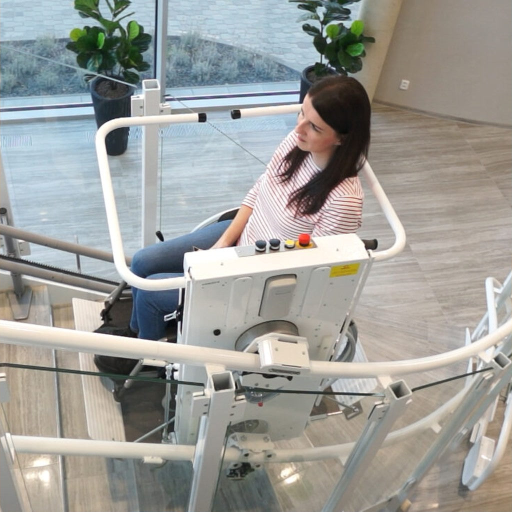 Lehner Omega Platform Stairlift For Narrow Stairs – photo 4