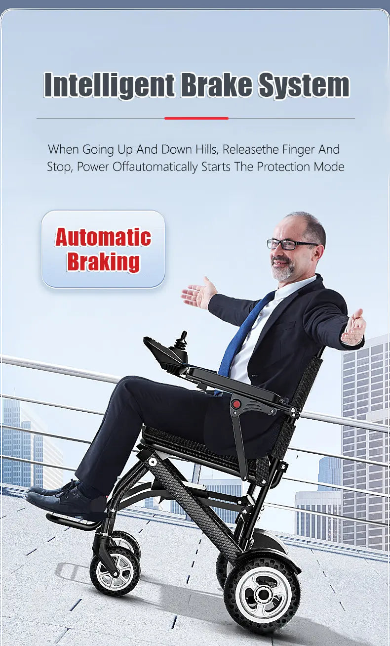 FeatherGo 9.8 Ultra-Light Folding Wheelchair