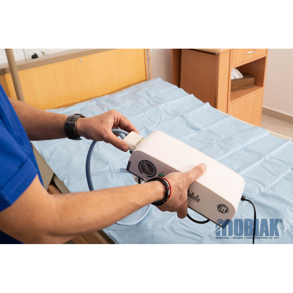Set Anti-Decubitus Bubble Mattress with Air Pump “Premium Ocean” (130kg)