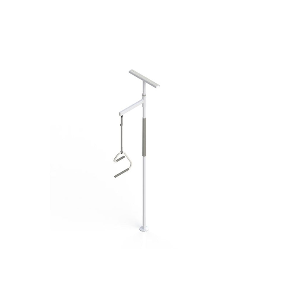 Fixing and supporting pole