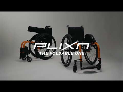 Aria PLIXA folding wheelchair video
