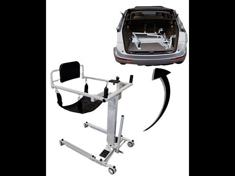Electric patient transfer lift chair – video demonstration