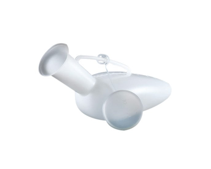 URINAL MALE WITH COVER