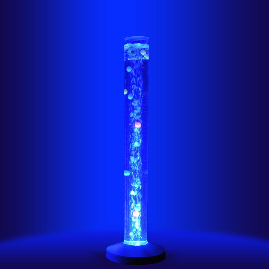 Rompa Ball-Bubble Tube lit in blue