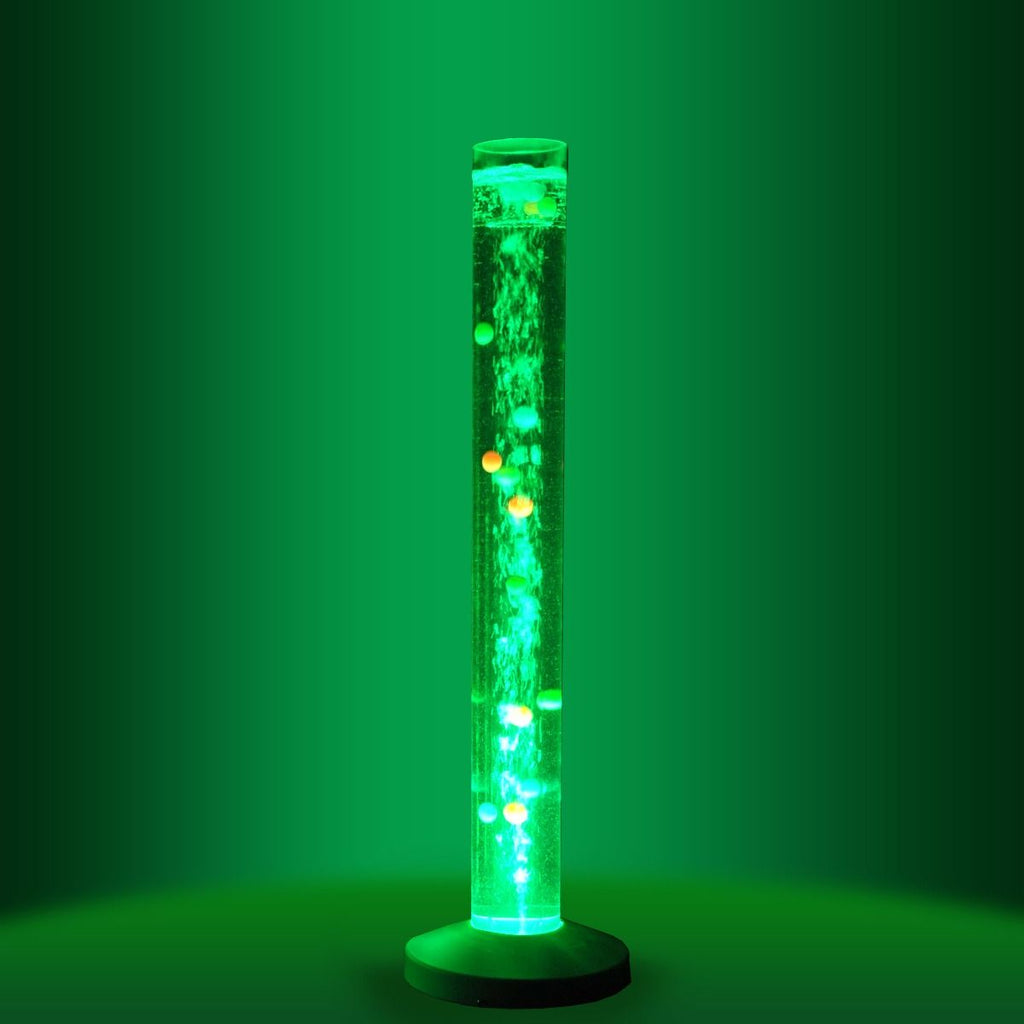 Rompa Ball-Bubble Tube lit in green