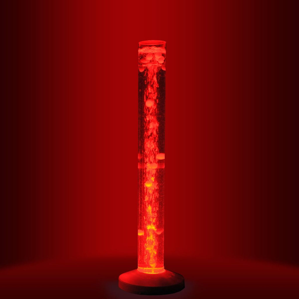 Rompa Ball-Bubble Tube lit in red