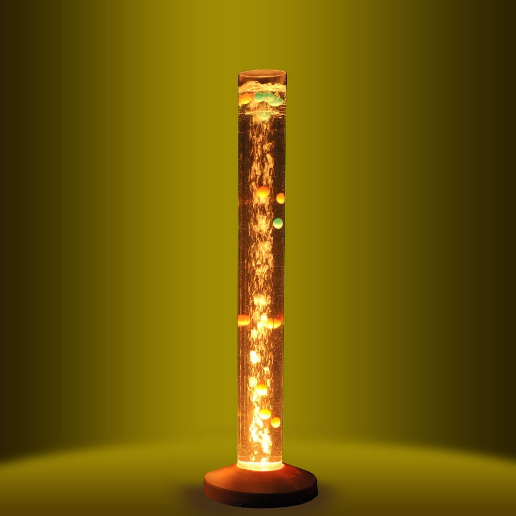 Rompa Ball-Bubble Tube lit in yellow