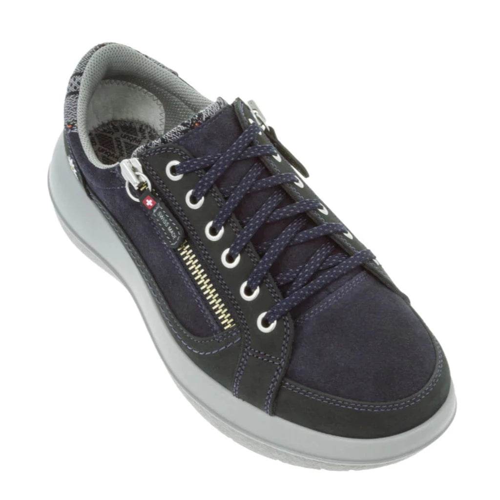 KILCHBERG GREY BLUE MEN SHOES