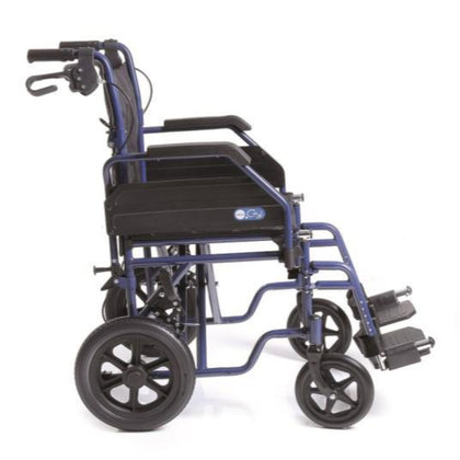 WHEELCHAIR  WITH MEDIUM SIZE BACK WHEELS