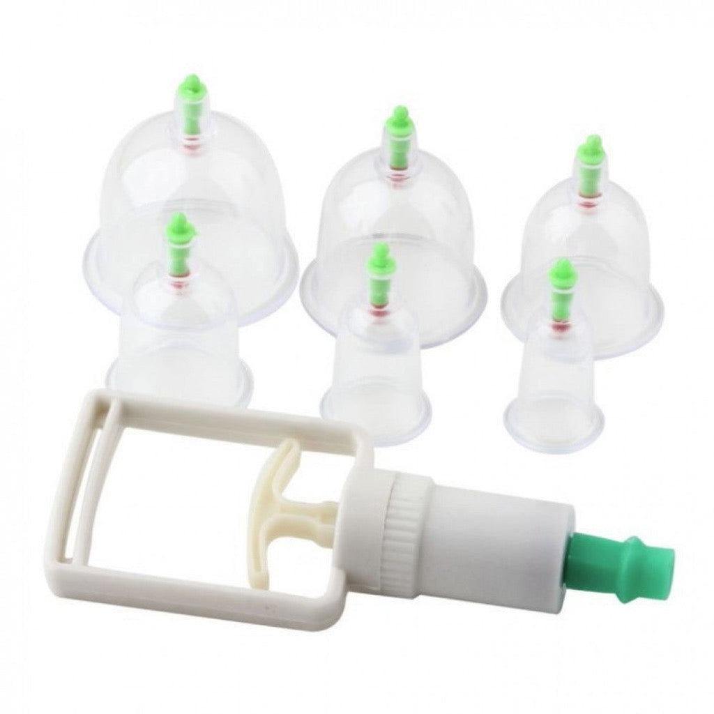 SUCTION CUP SET WITH PUMP 6 Pieces